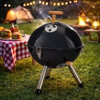 Churrasqueira Portatil de Metal com Tampa ELX50023 - Wincy-4